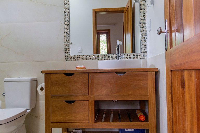 Alter, 3 dorms, paz e natureza a 100m da praia